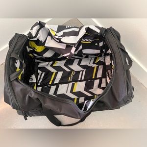 Warrior rolling hockey bag, used 1 year, good condition - smoke free home